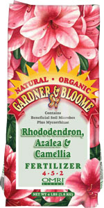 Rhododendron, Azalea & Camellia Fertilizer: For Acid & Shade Loving Plants