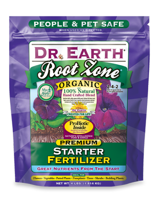 Root Zone Starter Fertilizer – Poly bag, 4 lb.